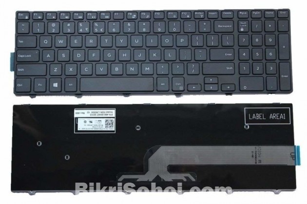 New Dell Inspiron 15 3000 Series Laptop Black Keyboard